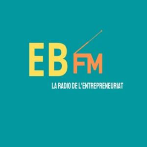 Logo of radio station EB FM