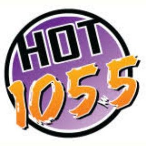 Logotipo de la emisora ​​de radio Hot 105.5 KKOY