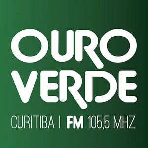Logo of radio station Rádio Ouro Verde