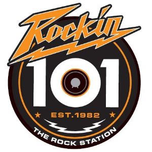Logo de la station de radio WHMH Rockin' 101