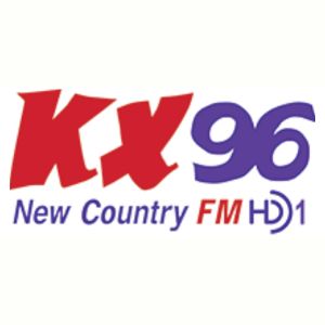 Logotipo de la emisora ​​de radio CJKX KX96