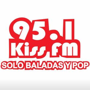 Logo of radio station FM KISS 95.1