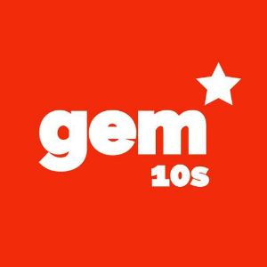 Logo of radio station Gem 10s