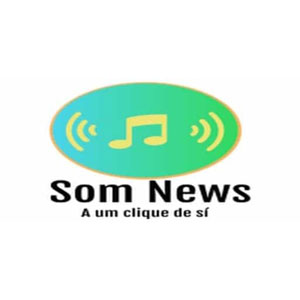 Logo of radio station Som News Angola