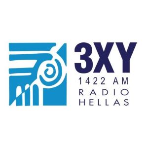 Logo of radio station 3XY Radio Hellas