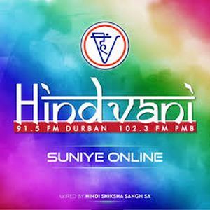 Logo de la station de radio Hindvani Radio 91.5 FM