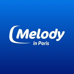 Logotipo de la emisora ​​de radio Melody in Paris