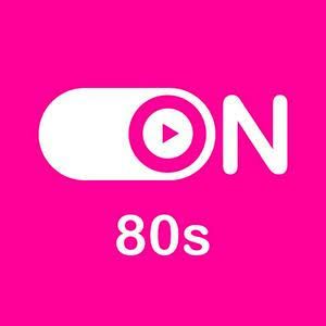 Logo of radio station ON 80s