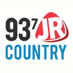 Logotipo de la emisora ​​de radio CJJR 93.7 JR Country