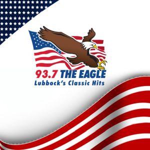 Logotipo de la emisora ​​de radio 93.7 The Eagle