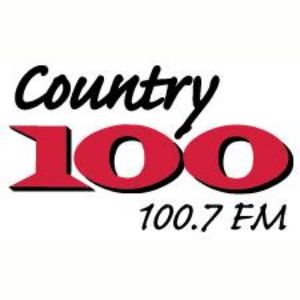 Logotipo de la emisora ​​de radio CILG Country 100.7 FM