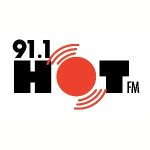 Logo of radio station 91.1 Hot FM