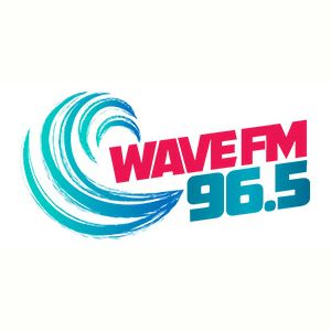 Logo of radio station 96.5 Wave FM