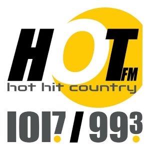 Logo of radio station KBYB 101.7 HOT FM