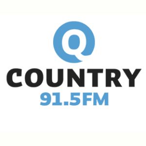 Logotipo de la emisora ​​de radio Q Country 91.5FM