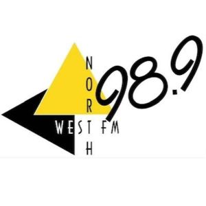 Logo of radio station North West FM 98.9