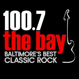 Logo of radio station 100.7 The Bay