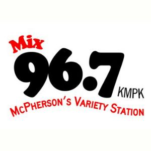 Logo of radio station Mix 96.7 KMPK