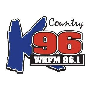 Logotipo de la emisora ​​de radio K96 WKFM 96.1 FM