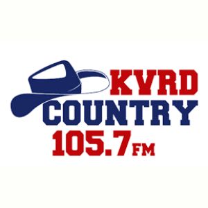 Logo of radio station KVRD 105.7 FM