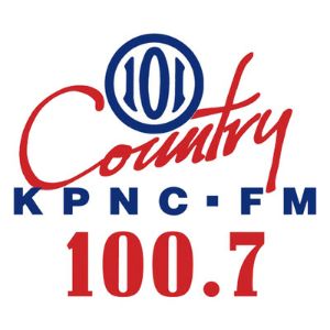 Logo of radio station 101 Country KPNC 100.7 FM