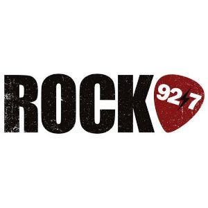 Logo of radio station KKBA Rock 92.7 FM