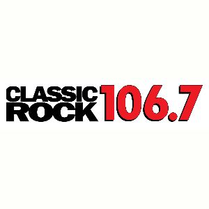 Logo of radio station KRVI Classic Rock 106.7 FM