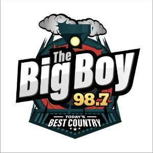 Logotipo de la emisora ​​de radio KSID 98.7 The Big Boy