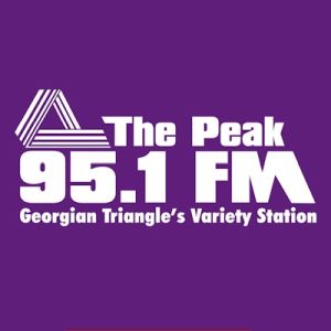 Logo of radio station The Peak
