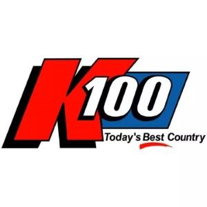 Logotipo de la emisora ​​de radio K-100, WKKO 99.9 FM