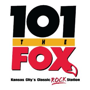 Logo de la station de radio 101 The Fox, KCFX 101.1 FM