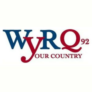 Logo of radio station Q92, WYRQ 92.1 FM