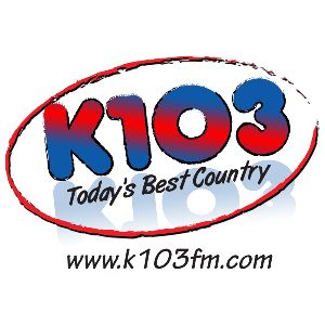 Logotipo de la emisora ​​de radio K103, KEZS 102.9 FM