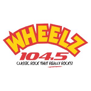 Logotipo de la emisora ​​de radio WILZ Wheelz 104.5 FM