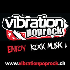 Logotipo de la emisora ​​de radio Vibration PopRock