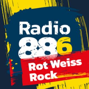 Logo of radio station Radio 88.6 - Rot Weiss Rock