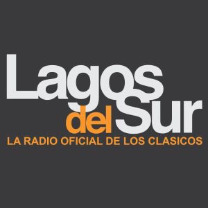 Logotipo de la emisora ​​de radio FM Lagos del Sur