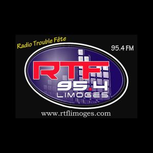 Logotipo de la emisora ​​de radio RTF 95.4 Limoges