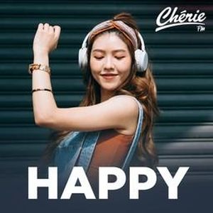 Logotipo de la emisora ​​de radio Chérie FM - Happy