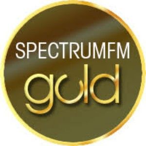 Logotipo de la emisora ​​de radio Spectrum FM - Gold