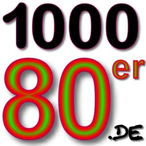 Logo of radio station 1000 80er