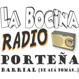 Logo of radio station La Bocina Radio