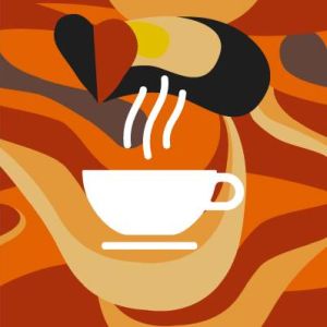 Logo of radio station 1.FM - Cafe