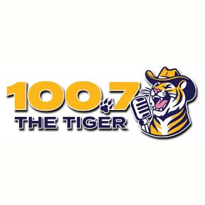Logo of radio station WTGE 100.7 The Tiger