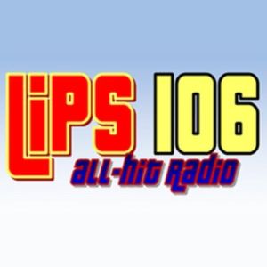 Logotipo de la emisora ​​de radio DWYG Lips 106 FM