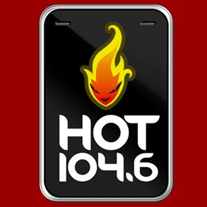 Logo of radio station Hot FM 104.6