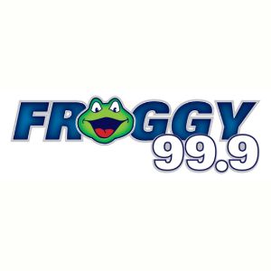 Logotipo de la emisora ​​de radio Froggy 99.9 KVOX