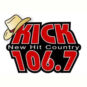Logo de la station de radio KIKD Kick 106.7 FM