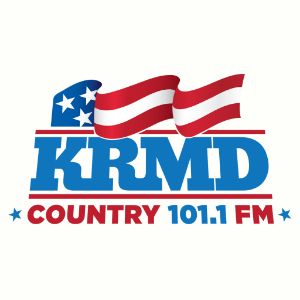 Logo of radio station 101.1 KRMD