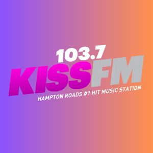Logo of radio station WXKJ 103.7 KISS FM